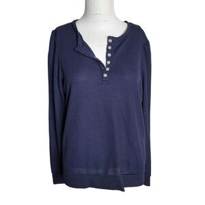 Splendid Medium sweatshirt women knit button stretch